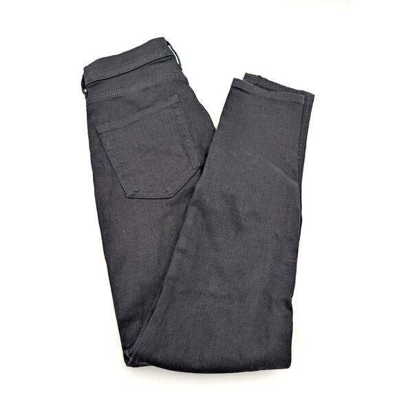 Everlane Women's The Original Cheeky High Rise Jeans Straight Leg Black Size 26 - Picture 2 of 8